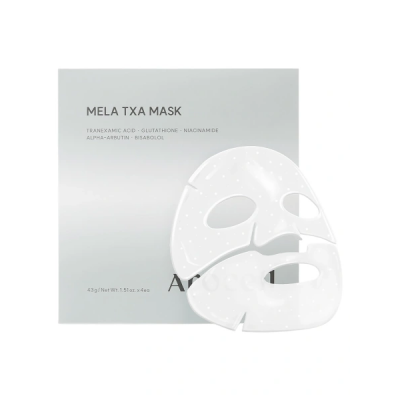 Гидрогелевая маска с транексамовой кислотой и глутатионом против пигментации Arocell Mela TXA Mask