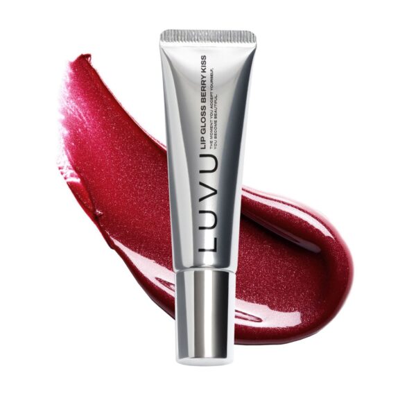 Блеск в оттенке Berry Kiss LUVU