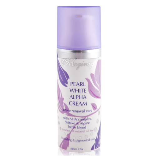 PEARL WHITE ALPHA CREAM AHA COMPLEX / ЖЕМЧУЖНЫЙ АЛЬФА КРЕМ ДЛЯ ЗРЕЛОЙ И СУХОЙ КОЖИ С AHA
