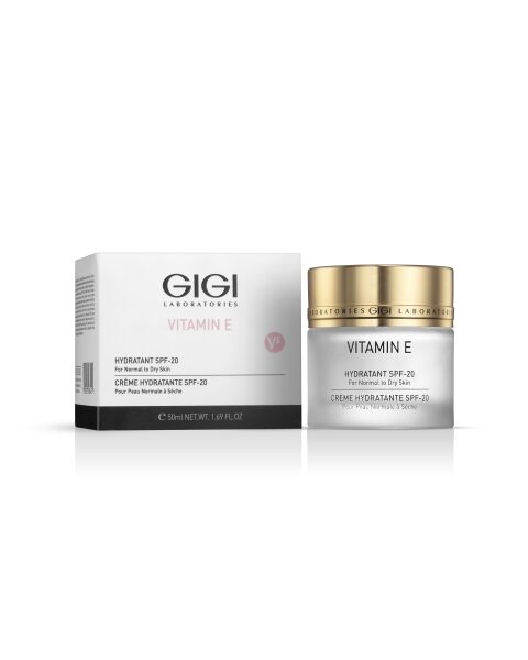 GIGI Vitamin E Увлажняющий крем для нормальной и сухой кожи SPF 20