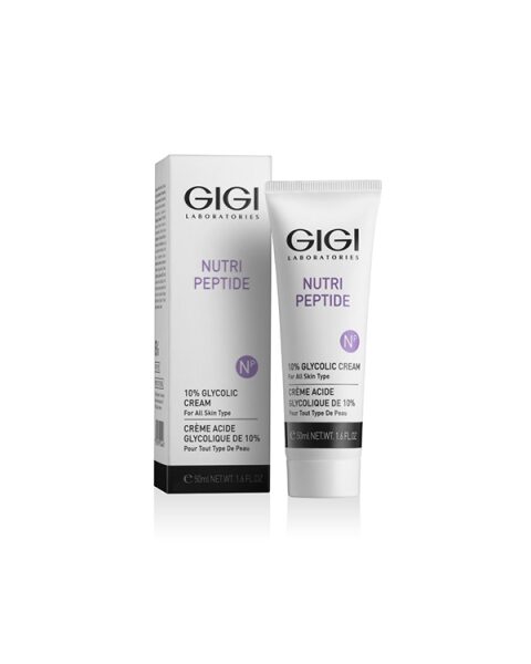 GIGI Nutri-Peptide Крем увлажняющий с 10% гликолевой кислотой 50мл