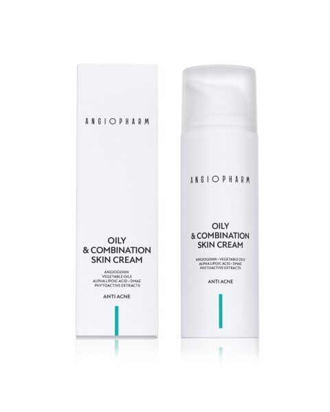 ANGIOPHARM Крем для жирной и комбинированной кожи 50мл ANTI ACNE
