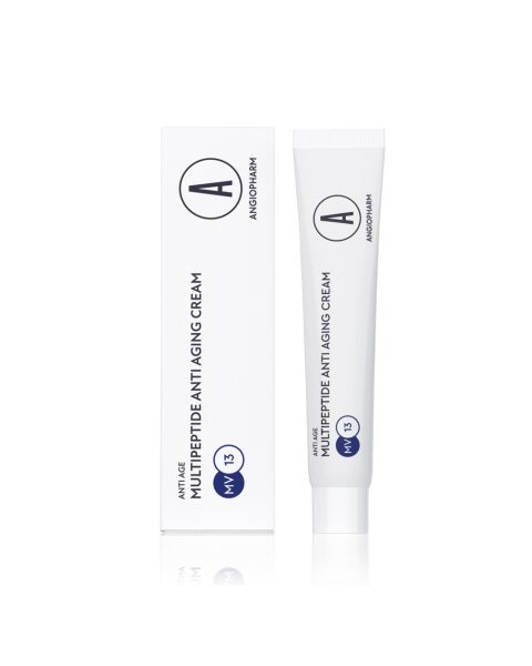 ANGIOPHARM Миниатюра: Мультипептидный омолаживающий крем 7мл ANTI AGE