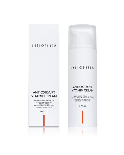 ANGIOPHARM Антиоксидантный крем с витаминами А, Е, С