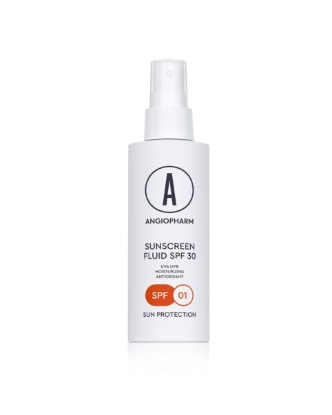 ANGIOPHARM Солнцезащитный флюид SPF30  SUN PROTECTION