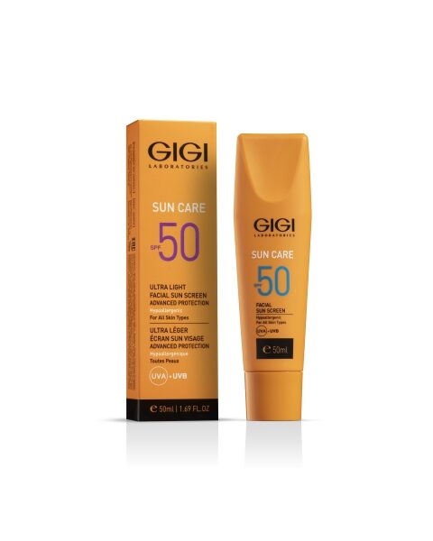 GIGI Sun Care Крем увлажняющий для лица с ультралегкой текстурой SPF 50