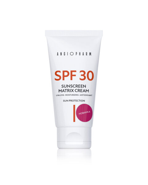 ANGIOPHARM Солнцезащитный крем для лица SPF30 III 50мл SUN PROTECTION