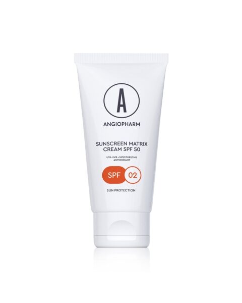 ANGIOPHARM Солнцезащитный крем для лица SPF50 IV 50мл SUN PROTECTION