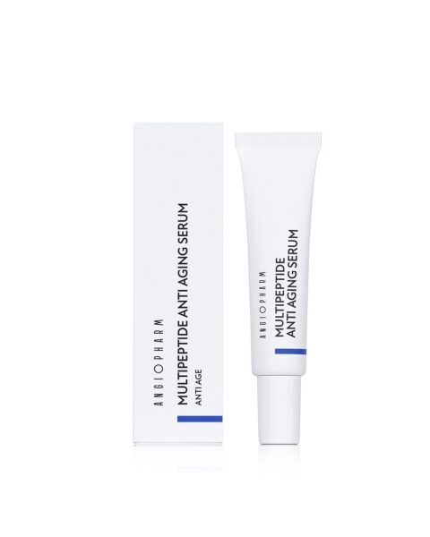 ANGIOPHARM Миниатюра: Мультипептидная омолаживающая сыворотка 5мл