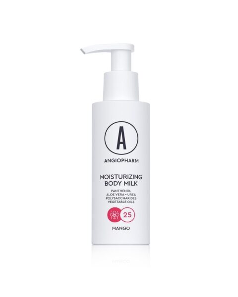 ANGIOPHARM Увлажняющее молочко для тела (манго)