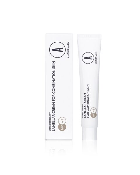 ANGIOPHARM Миниатюра: Ламеллярный крем для комбинированной кожи 7мл CORNEOTHERAPY