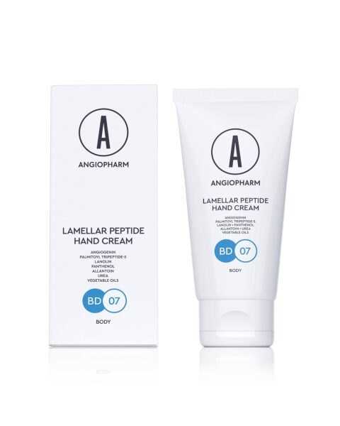 ANGIOPHARM Ламеллярный крем для рук с пептидами Hands 50мл