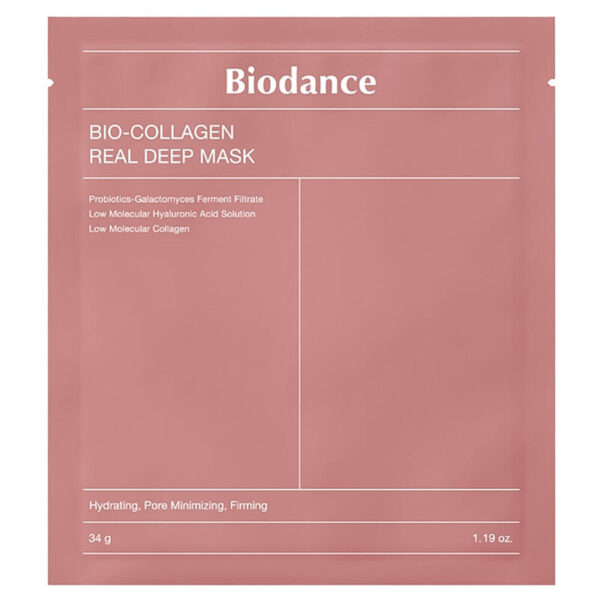 Biodance Ночная гидрогелевая маска с коллагеном Bio-Collagen Real Deep Mask 34гр