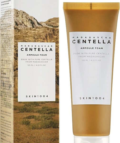 Успокаивающая пенка с экстрактом центеллы SKIN1004 Madagascar Centella Ampoule Foam