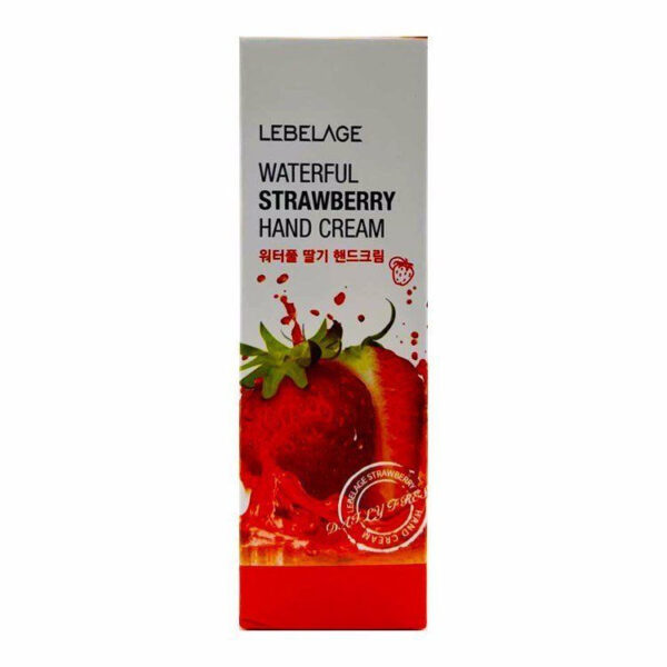 Крем для рук с экстрактом клубники Lebelage Waterful Strawberry Hand Cream