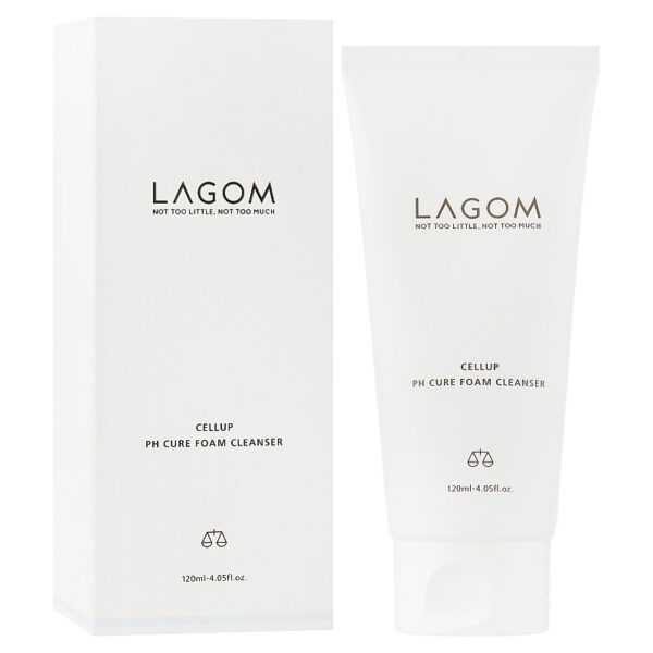 Увлажняющая слабокислотная пенка для умывания Lagom Cellup Ph Cure Foam Cleanser