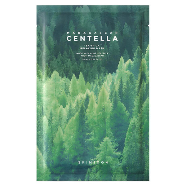 Тканевая маска для проблемной кожи SKIN1004 Madagascar Centella Tea-Trica Relaxing Mask
